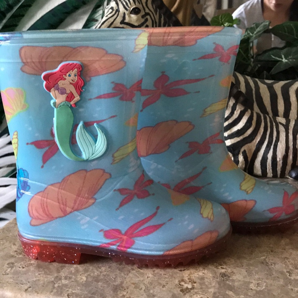 (Disney)Little mermaid rain boots